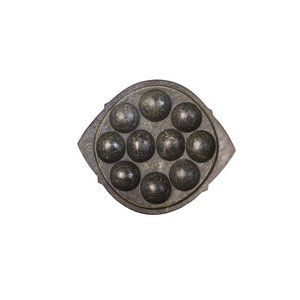 Seasoned Soapstone Paniyara Kal- 10 Pit
